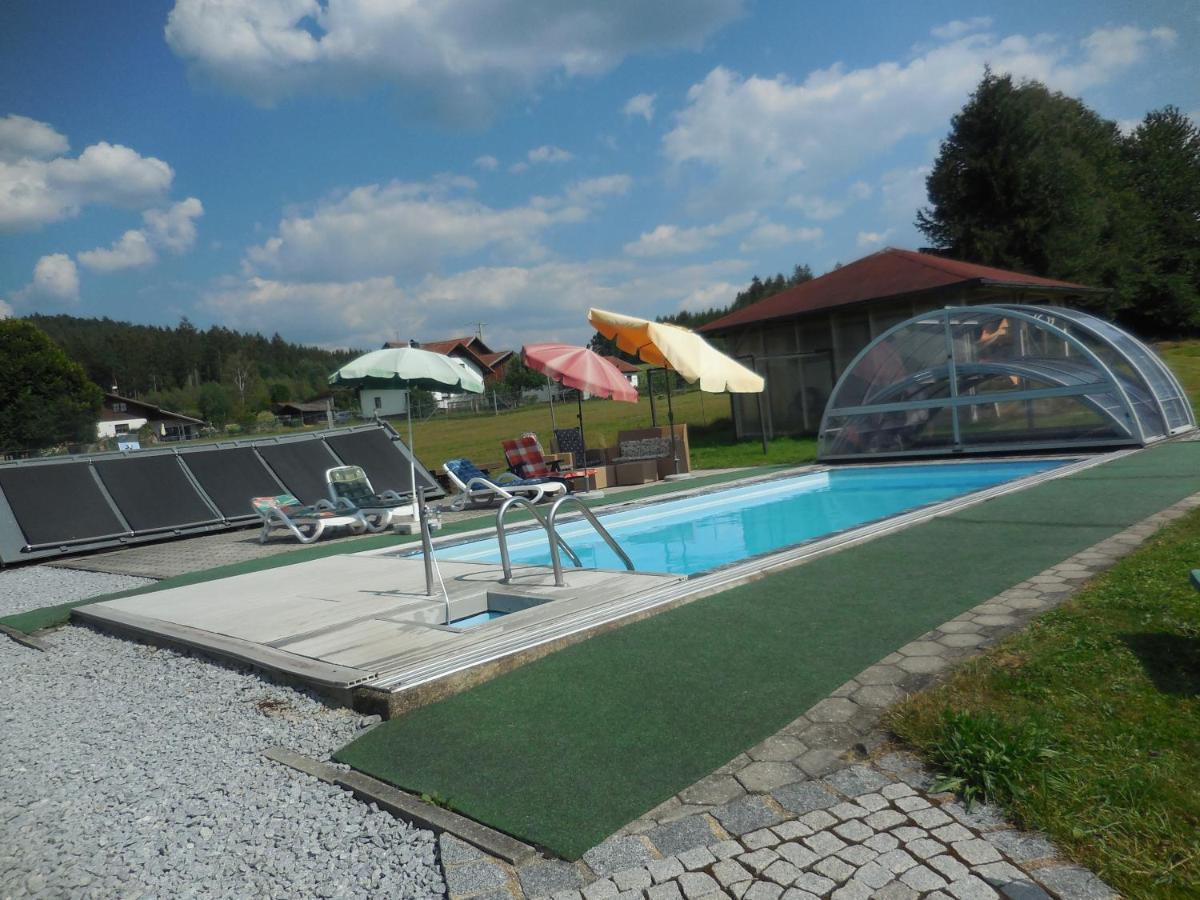 Pension Waldblick Böbrach Dış mekan fotoğraf